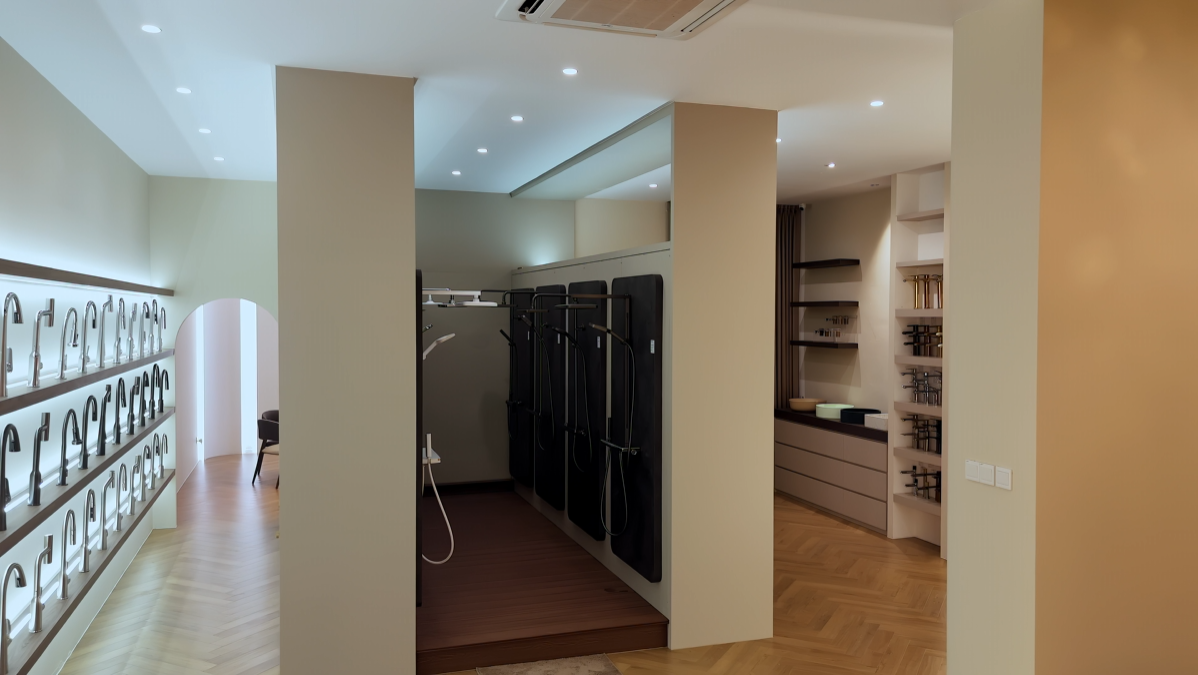 First Floor Bathroom Fixtures Display